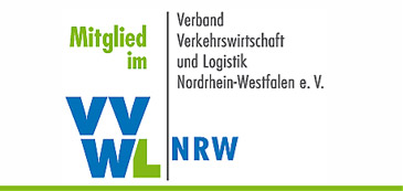 Mitglied im VVWL - Verband Verkehrswirtschaft und Logistik Nordrhein-Westfalen e.V.