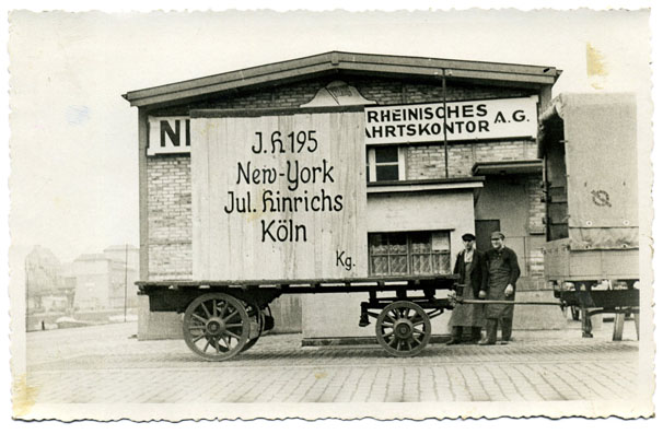 Julius Hinrichs Möbel-Spedition - 1895