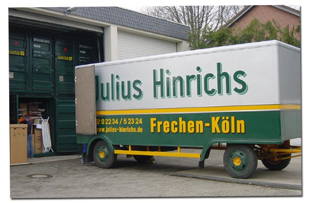 Julius Hinrichs Möbel-Spedition - Lagerung